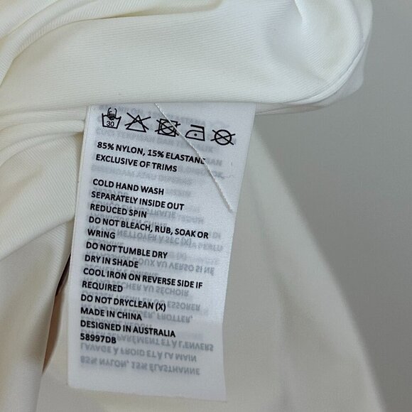 BARDOT Lilita Rosette One-Shoulder Stretch Jersey Midi Dress in Orchid White XS - Picture 12 of 16